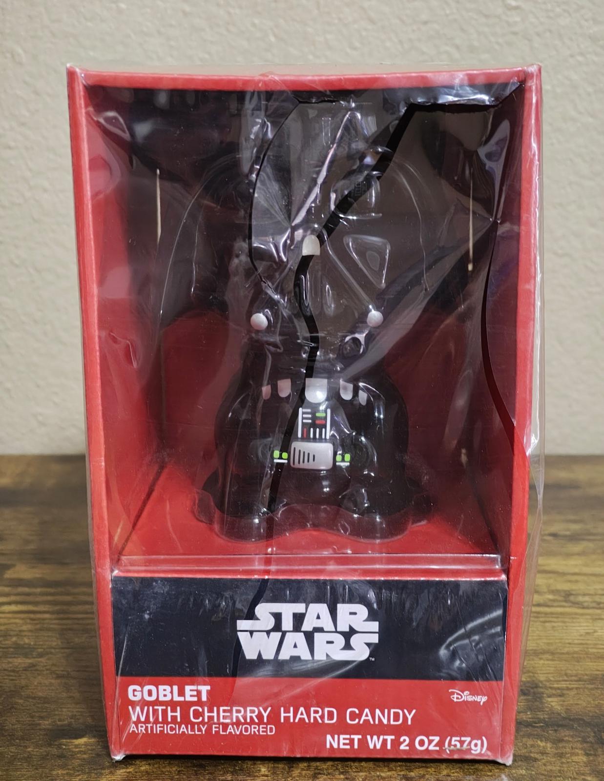 Star Wars Darth Vader Ceramic Goblet Cup With Cherry Candy