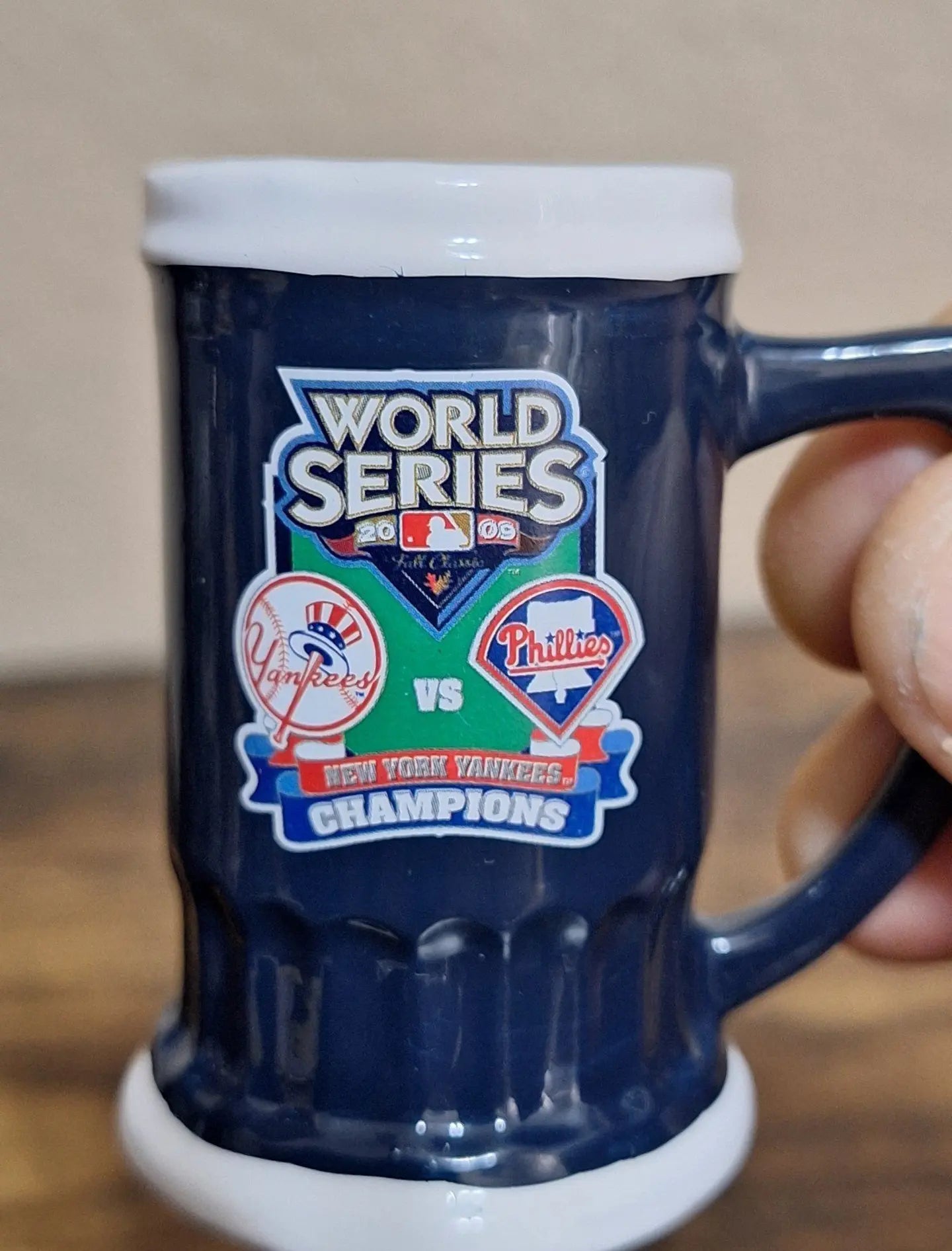 New York Yankees 2009 World Series Champions Decorative Miniature Mug.