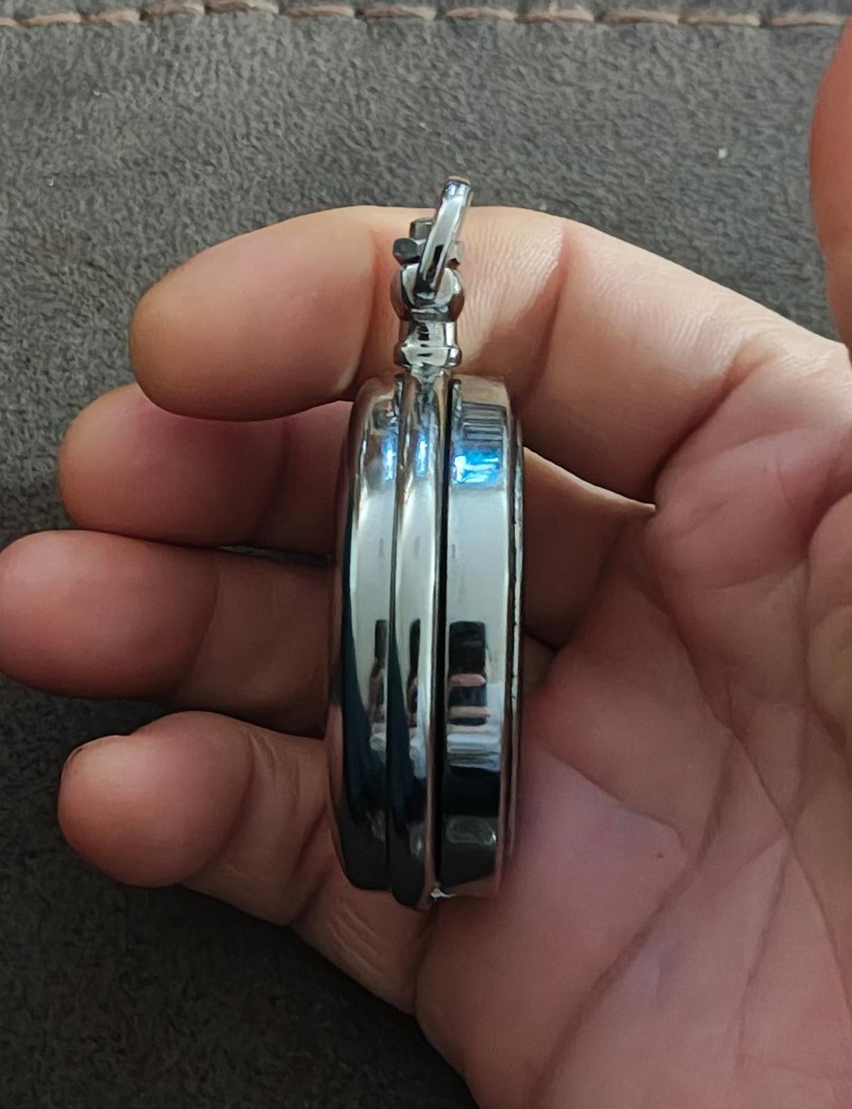 2000 Franklin Mint Tony Stewart #20 Home Depot NASCAR Pocket Watch