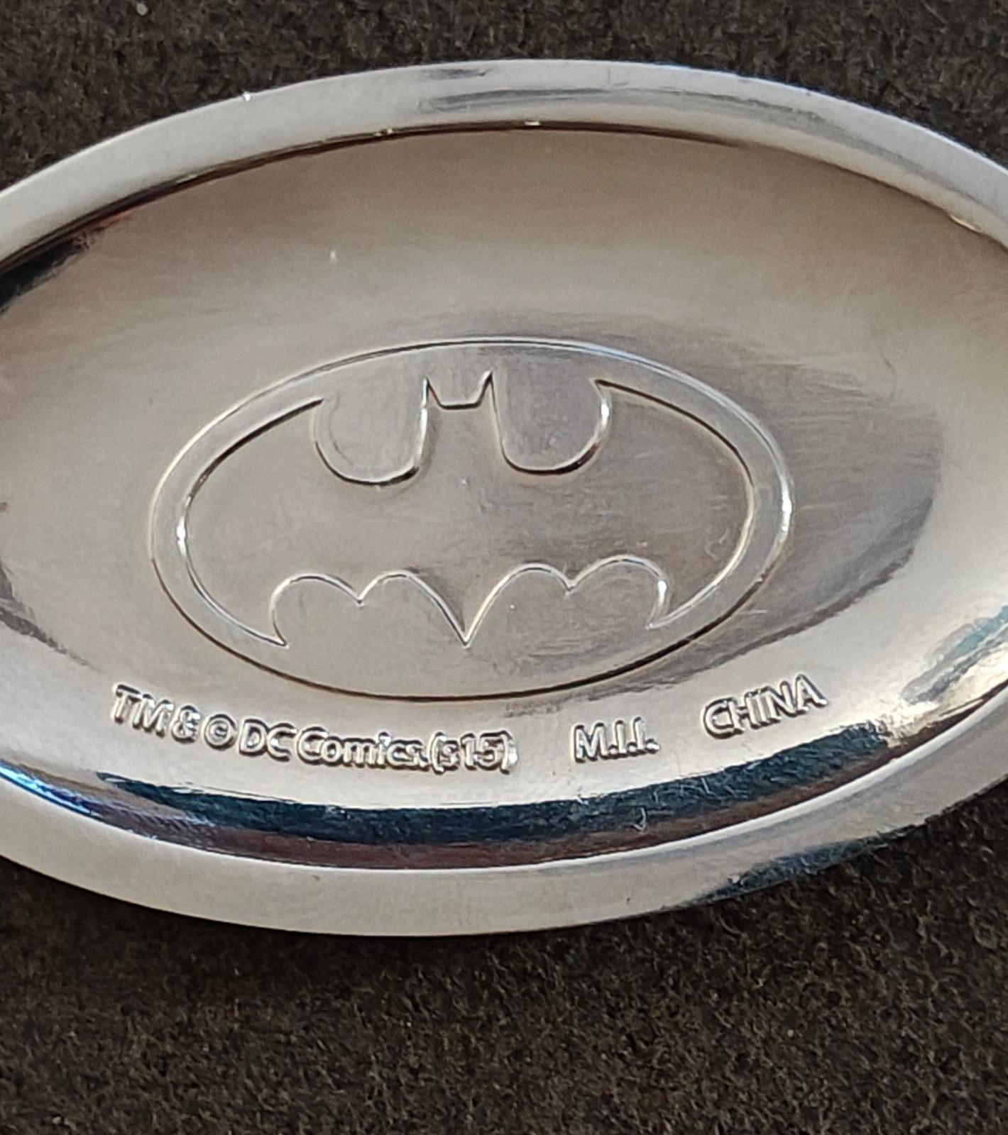 DC Comics Batman Logo Pewter Keychain