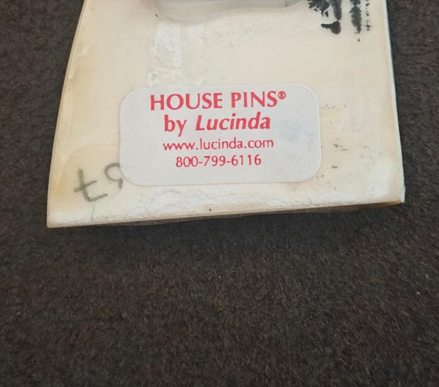 1980s/90s Rare Lucinda "House Pins" Pin.