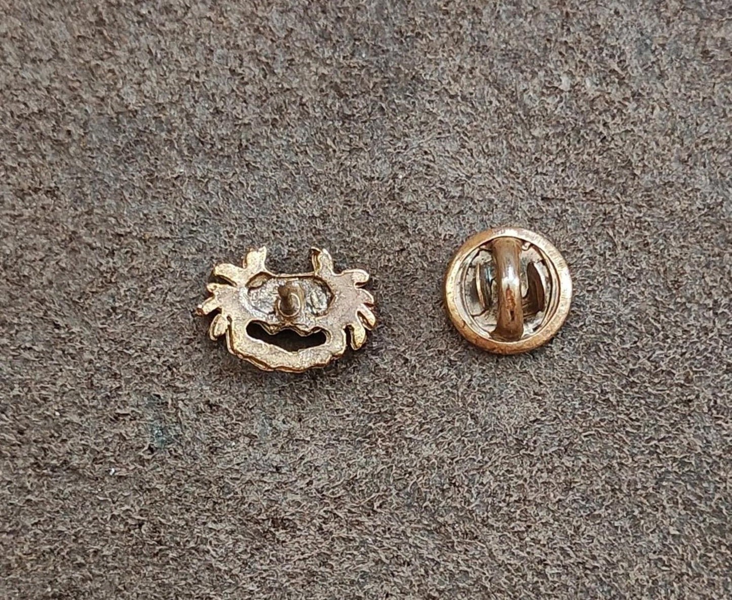 1980's Small Gold Tone Crab Pin