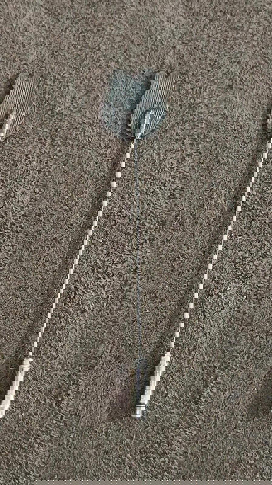 1970's Pewter Owl Stick Pin