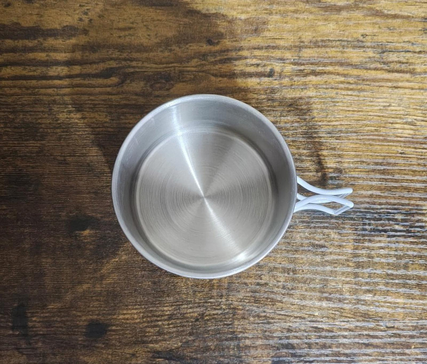 Colorful "Pride" Cafecito" Rainbow Metal Camping Mug