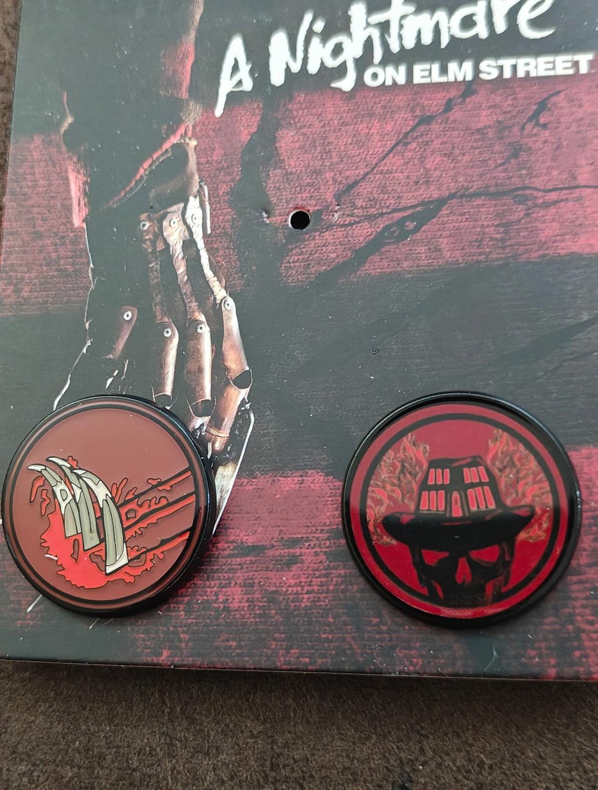 A Nightmare on Elm Street" Enamel Pin Set