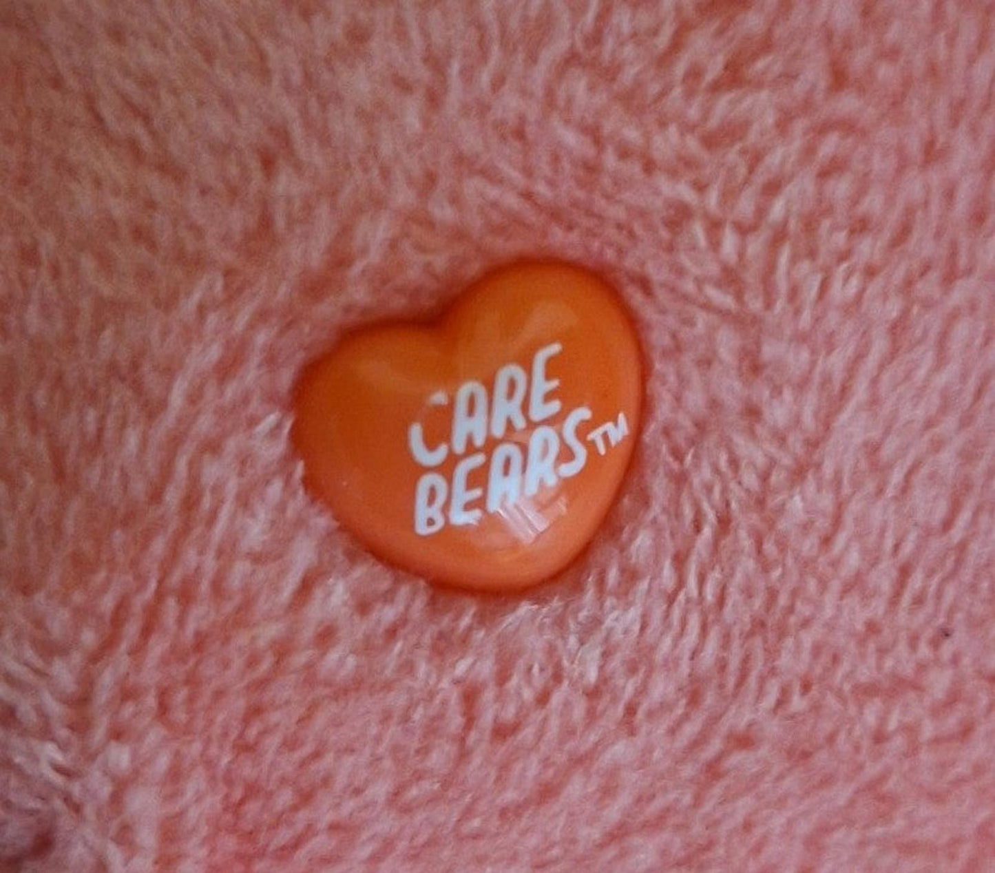 Adorable 2021 Care Bears 10" Love-A-Alot Bear Beanbag Plush.