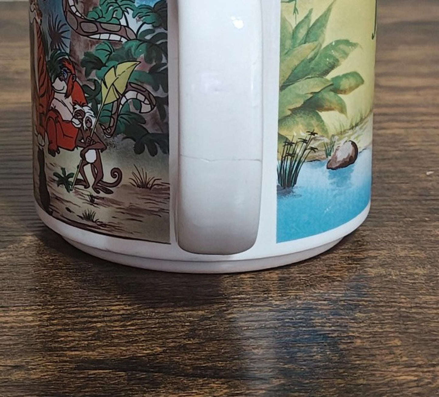1990's Disney The Jungle Book Collectible Ceramic Mug