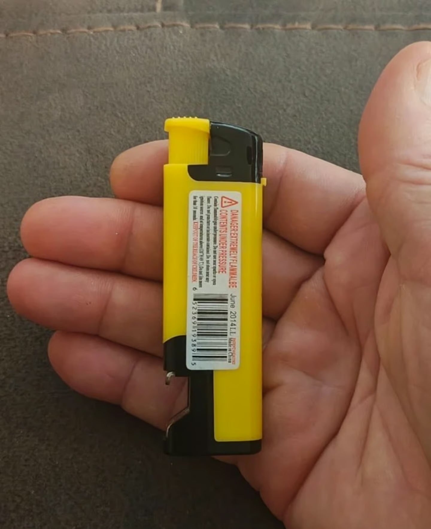 5 Las Vegas Refillable With Built In Bottle Opener Lighters