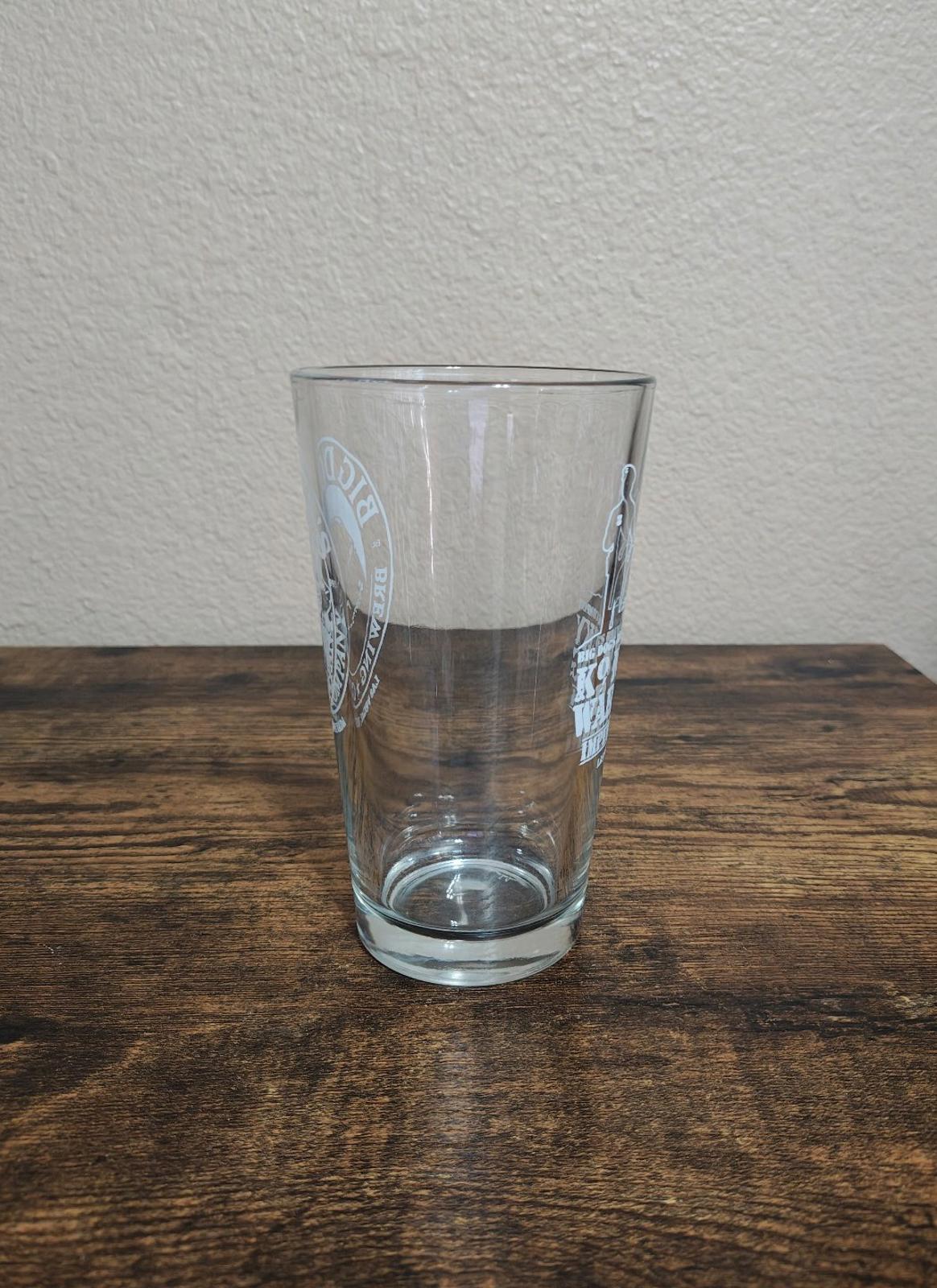 1990s Vintage Big Dog's Brewing Company Las Vegas Pint Glass