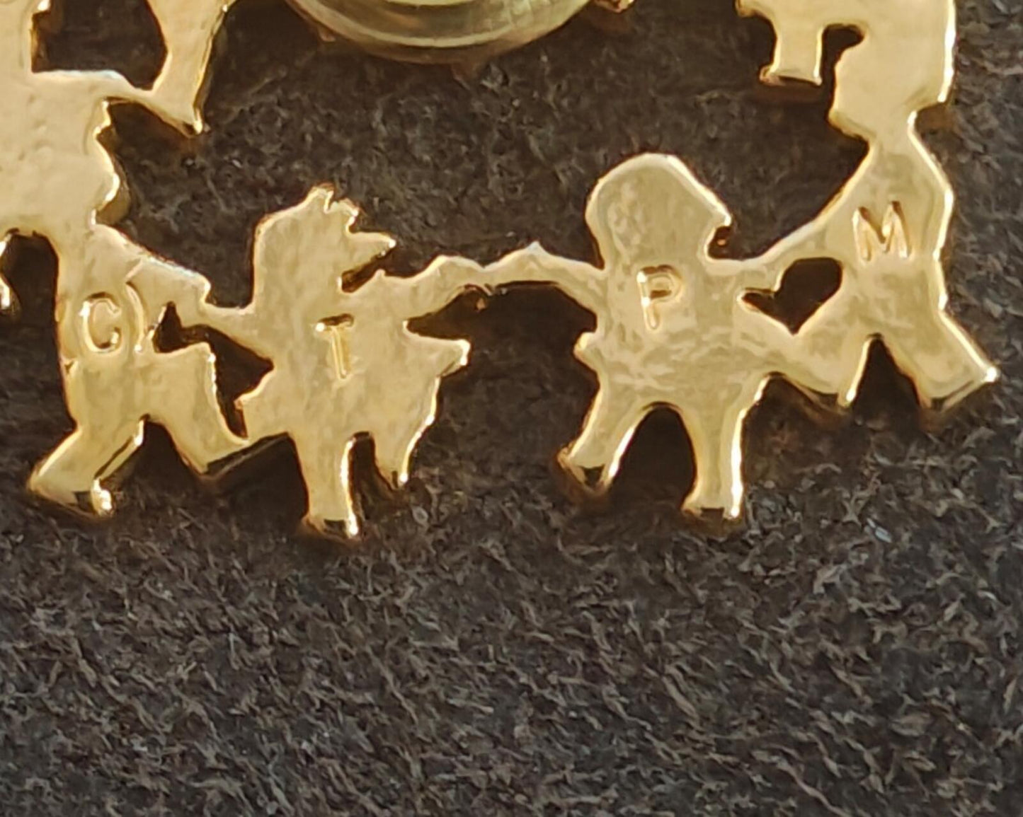 1990s Ring Around the Rosie Children Pin