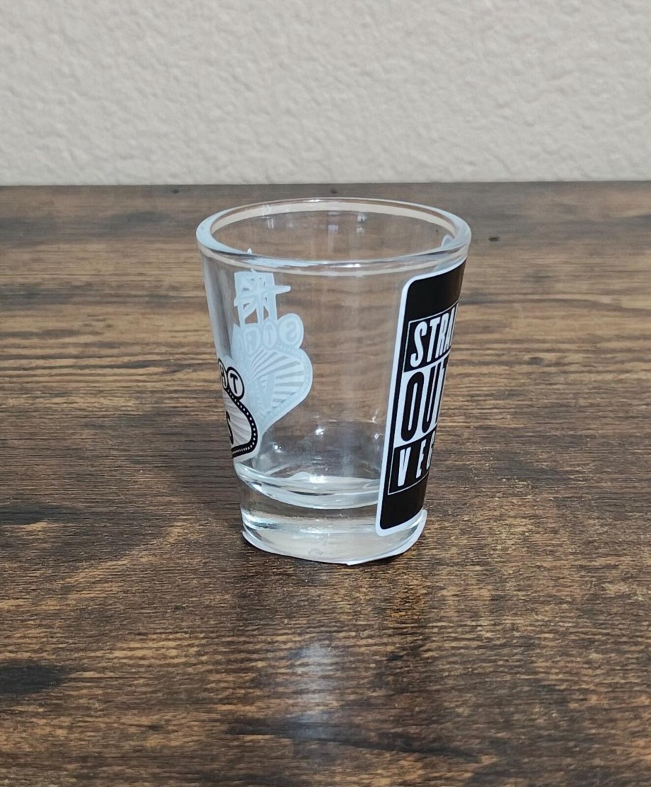 Straight Outta Vegas Shot Glass