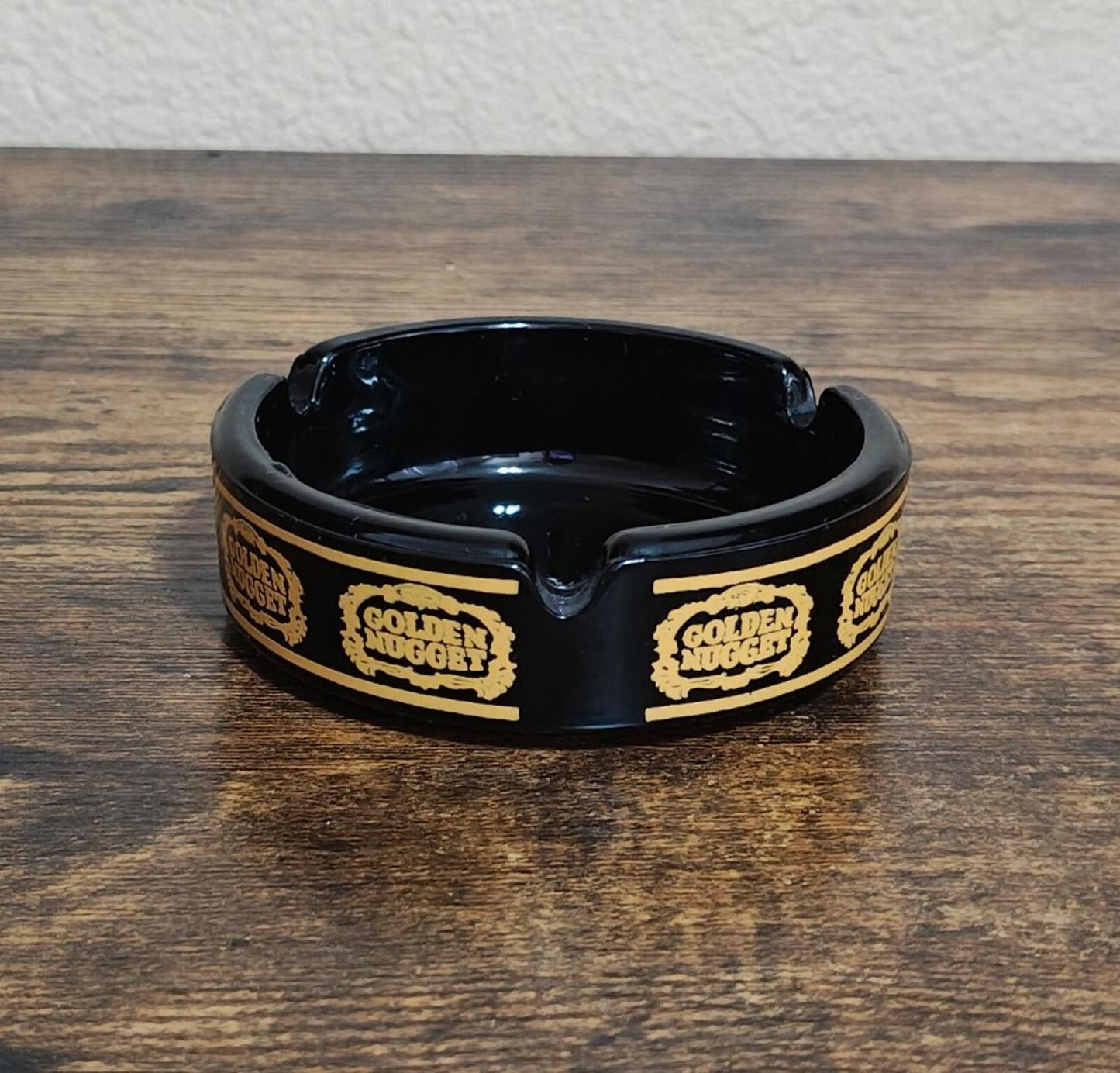 1970s Las Vegas Golden Nugget Hotel and Casino Ceramic Ashtray
