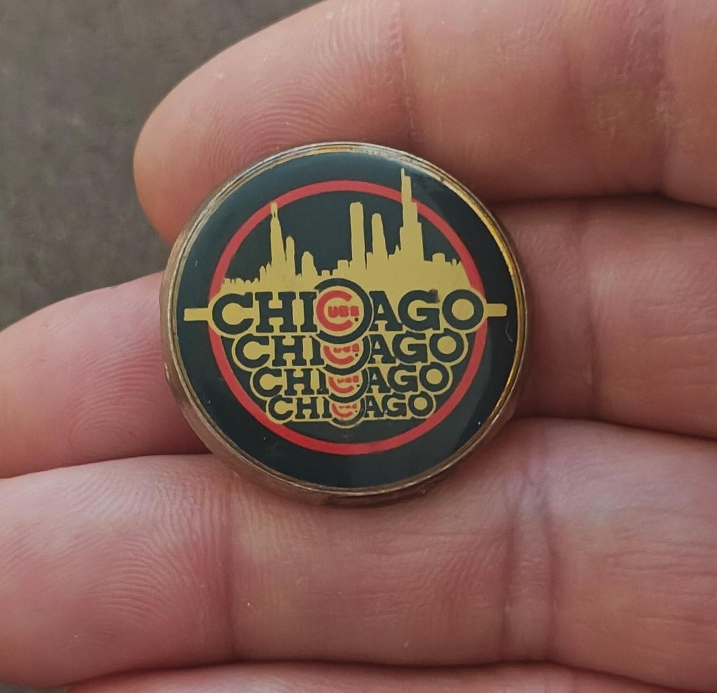 1980s WinCraft Chicago Cubs MLB Pin