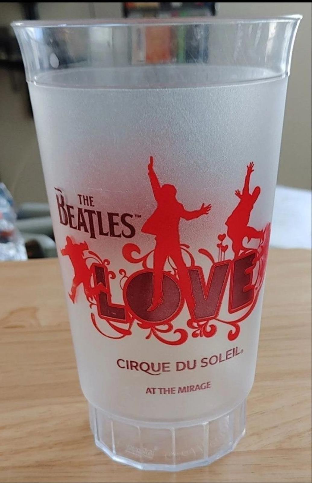 Cool (Rare Hard To Find) The Beatles “Love” Cirque Du Soleil Tumbler
