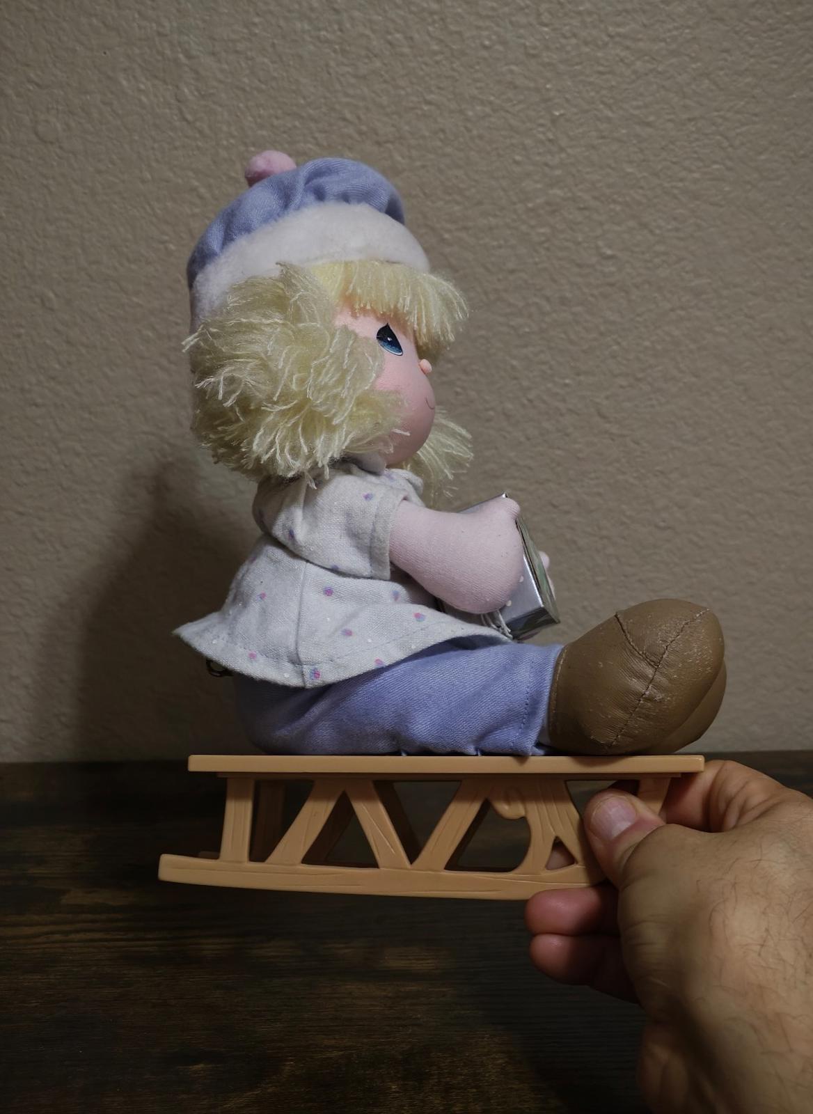 1988 Precious Moments Winter Wonderland Edition "Melody" Musical Doll