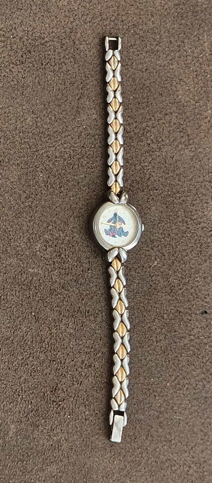 Rare 90s (Retired) Disney Eeyore Two Tone Bracelet Ladies Watch Model (MC0672)
