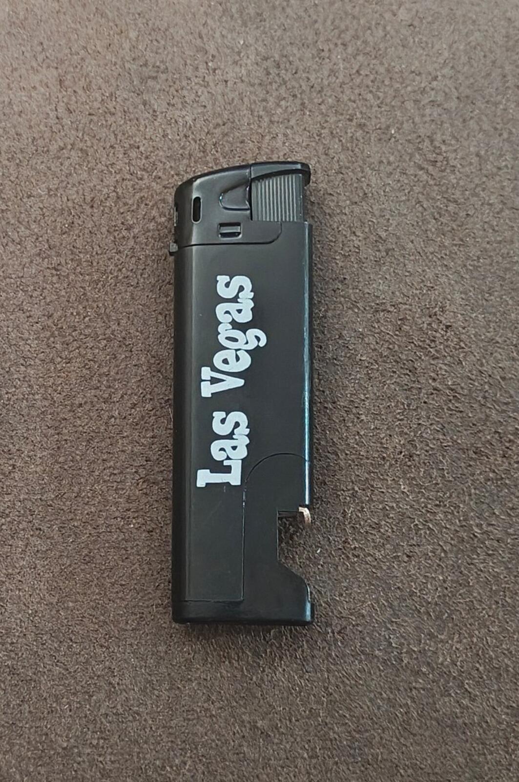 5 Las Vegas Refillable With Built In Bottle Opener Lighters