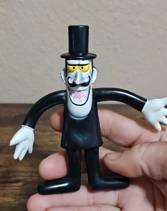 1972 Collectible Wham-o Snidely Whiplash Fun Flex Bendable Figure