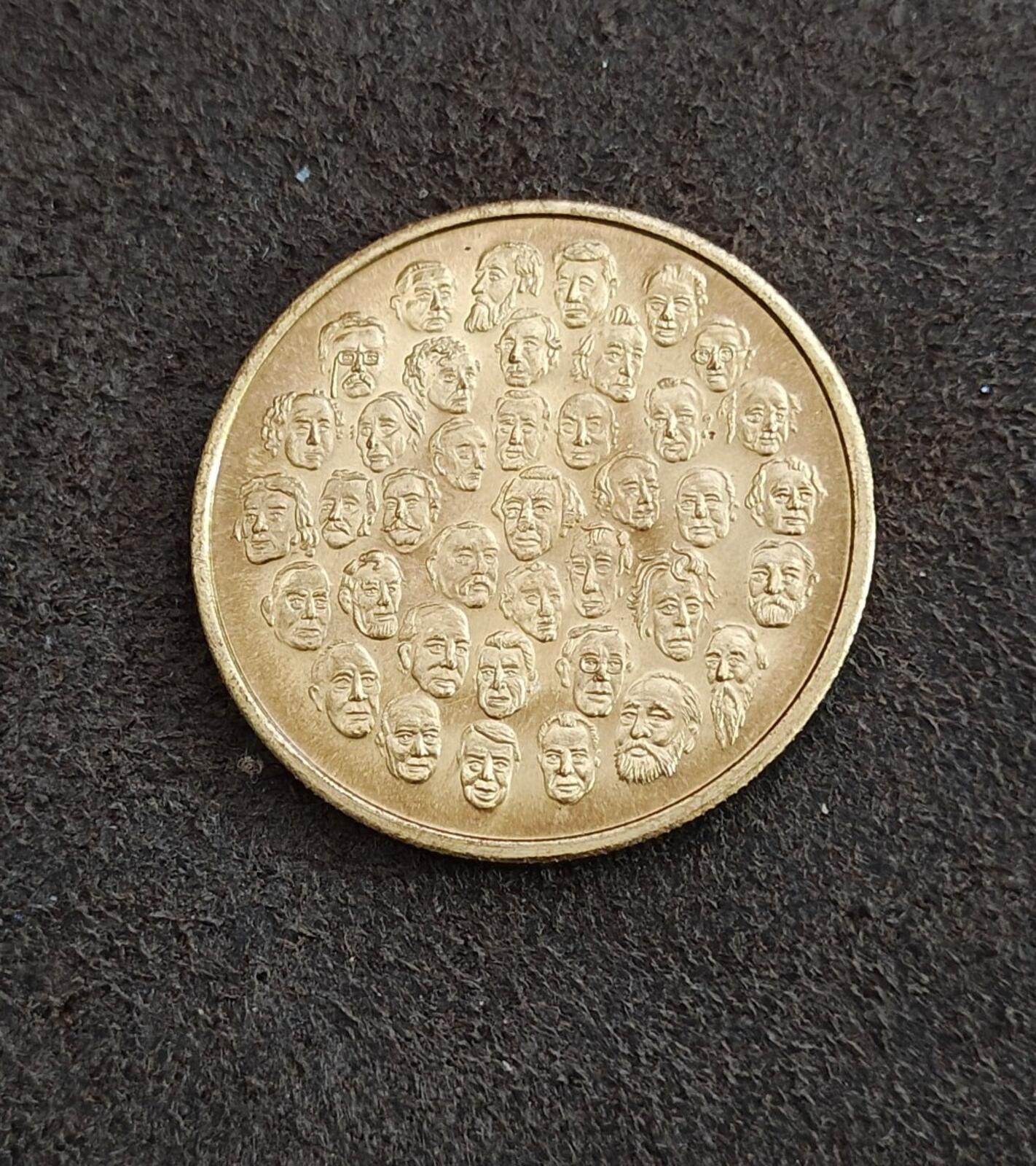 1989 39 Presidents of the United States 200 Year Commemorative Coin