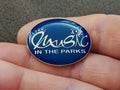 Music in the Parks Festival Collectibe Silver Tone Enamel Pin