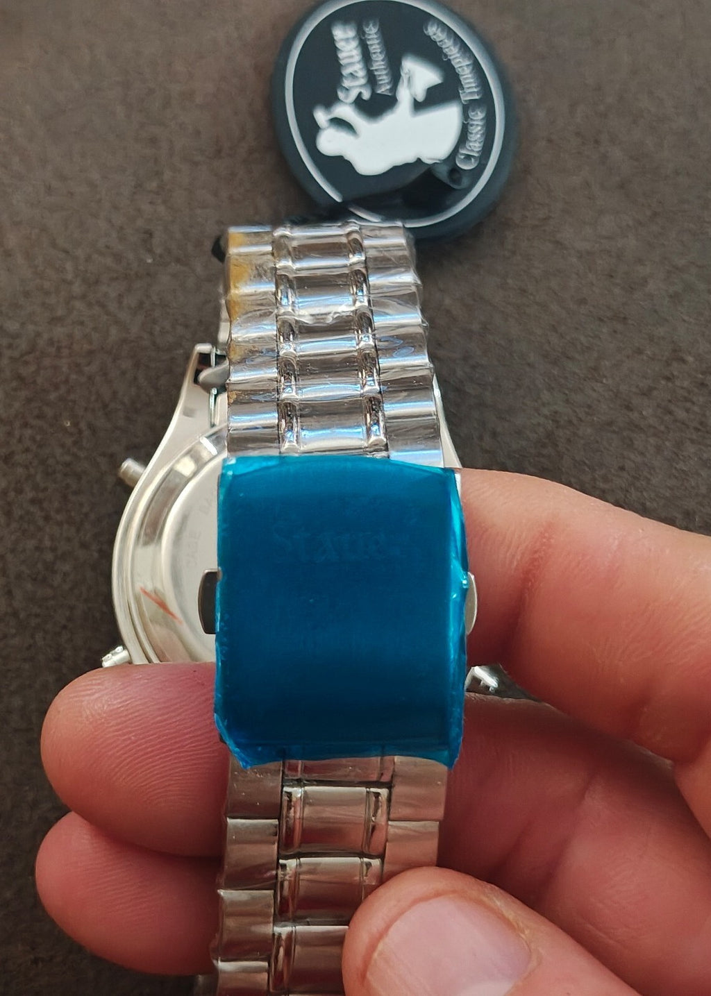 Stauer Compendium Hybrid Men's Watch (Model 19093) New In Box