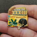 1998 Atlanta Falcons NFC Champions Super Bowl XXXIII Miami Bound Gold Tone Pin