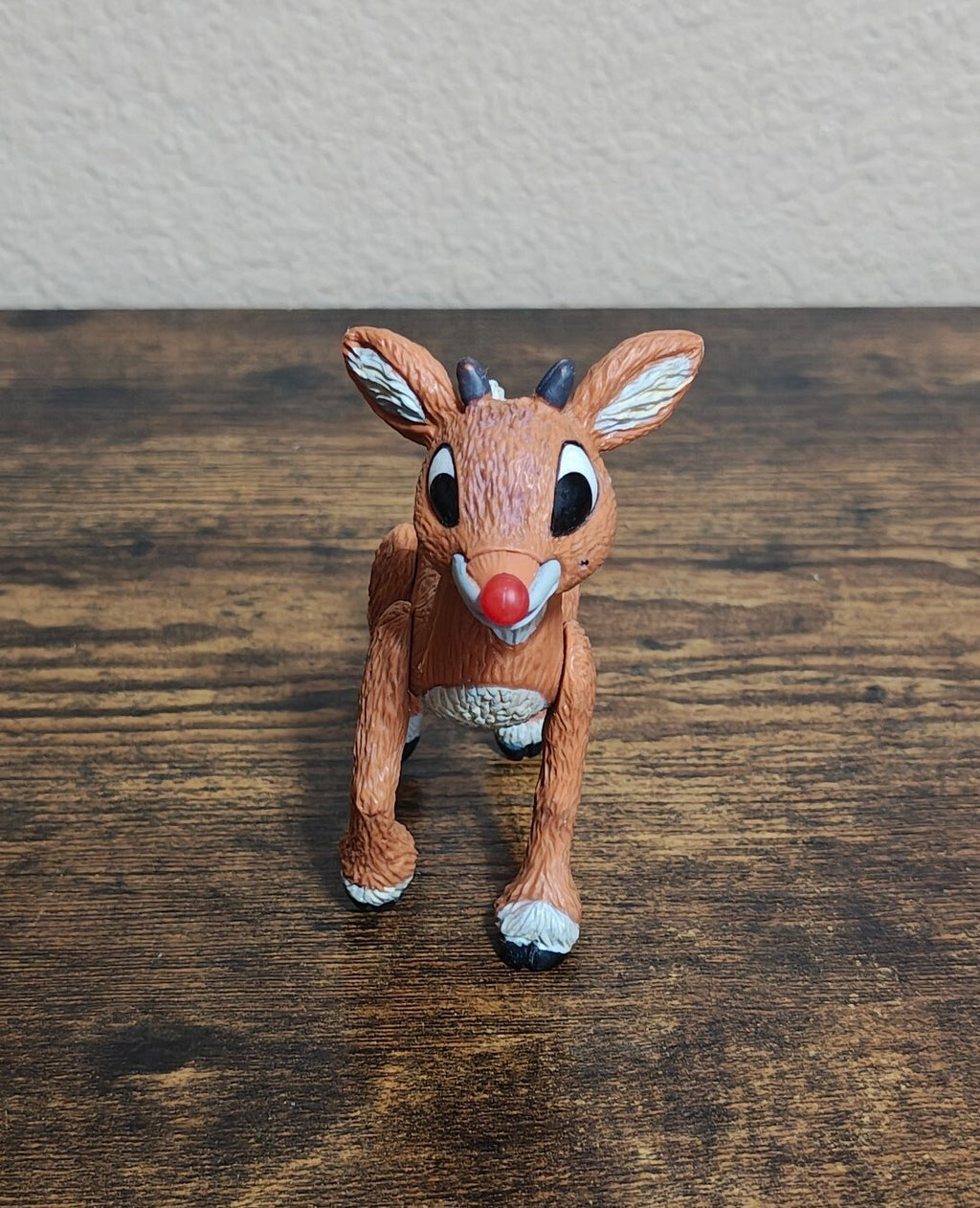 2000 Playing Mantis Rudolph The Red Nosed Reindeer Action Figure LIGHTS UP Works