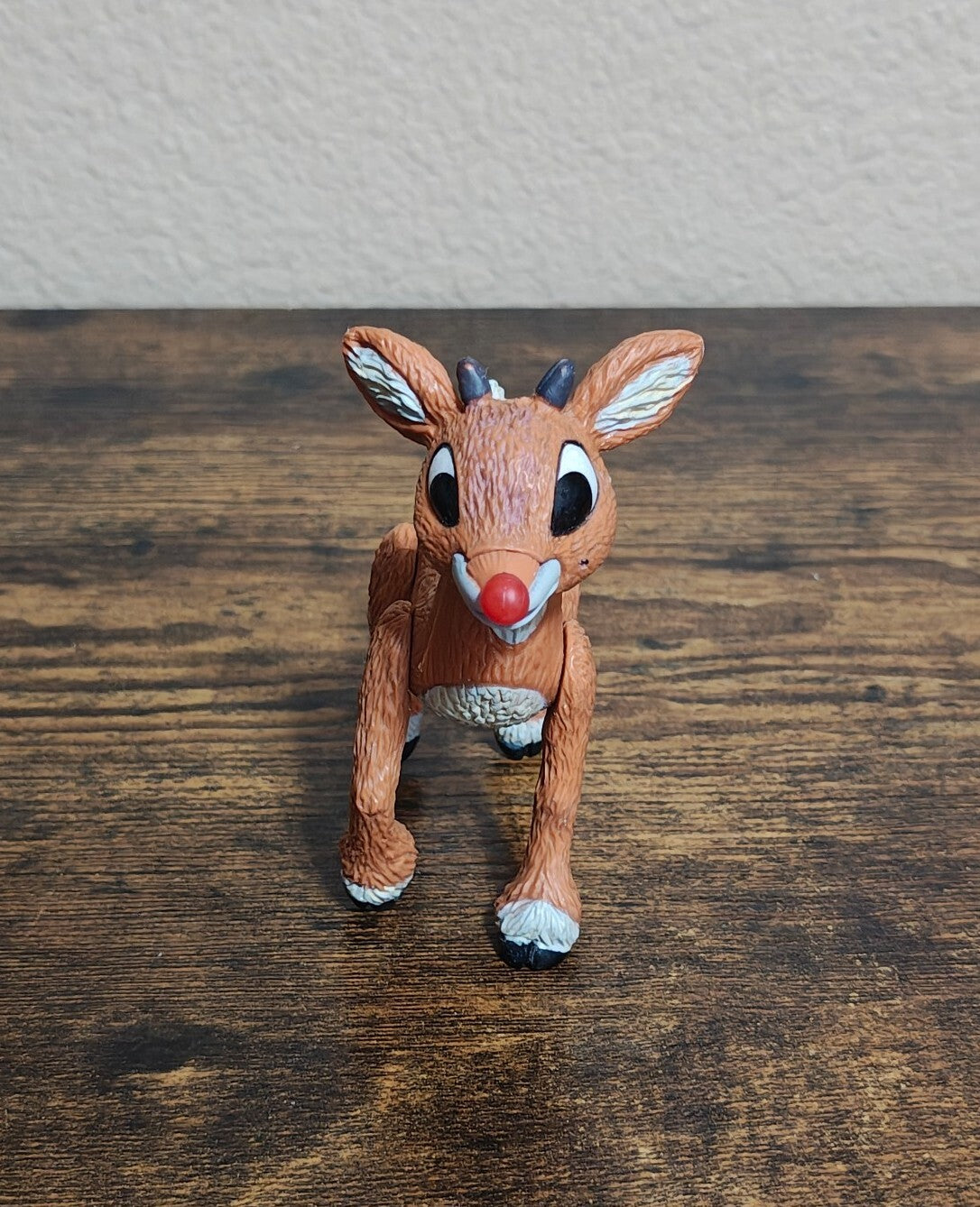 2000 Playing Mantis Rudolph The Red Nosed Reindeer Action Figure LIGHTS UP Works