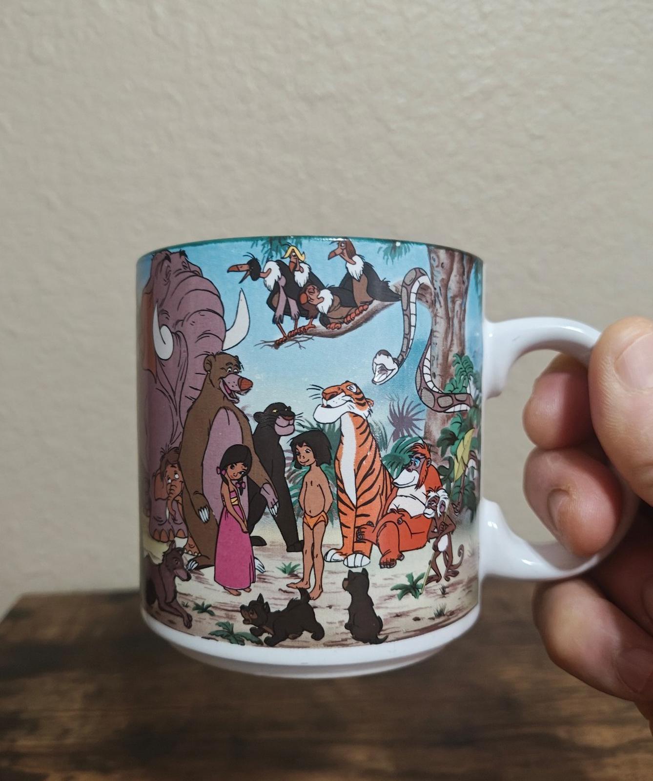 1990's Disney The Jungle Book Collectible Ceramic Mug