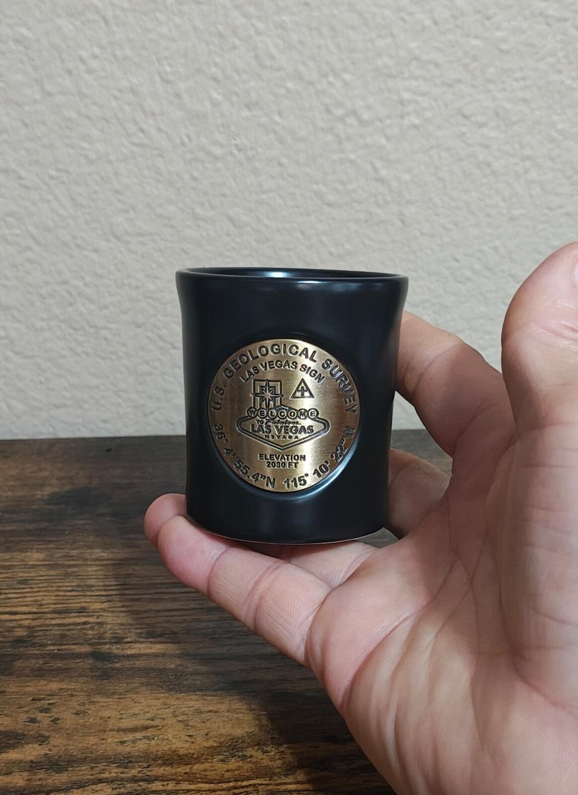 U.S. Geological Survey (USGS) "Welcome to Fabulous Las Vegas Sign Shot Glass