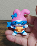 2025 Sanrio My Melody x Leonardo TMNT Figurines McDonald's Happy Meal Toy