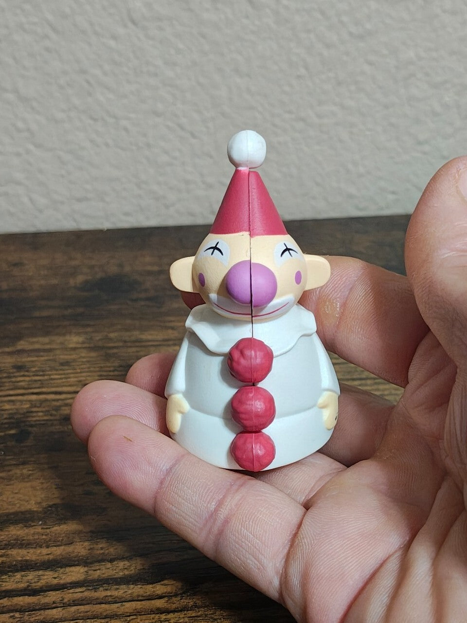 2003 Misfit Nesting Clown PVC Figure With Windup Mouse
