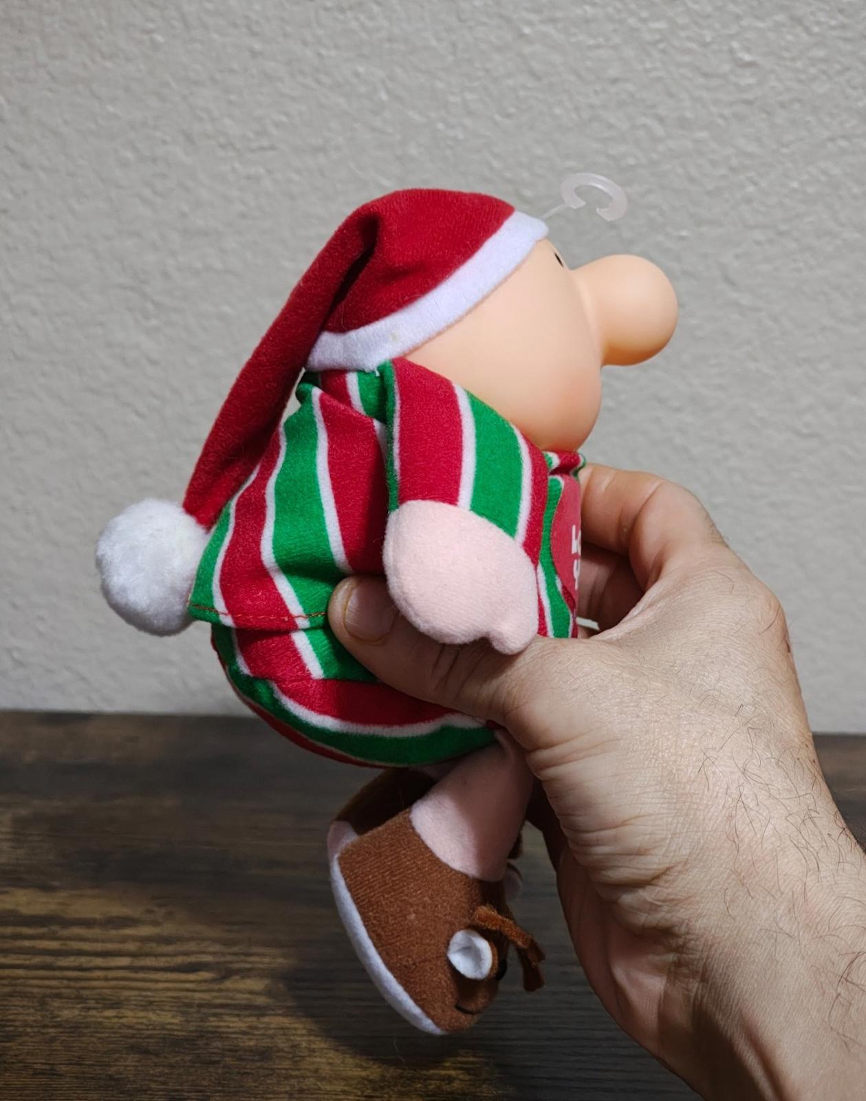 1991 Vintage "I Love You" 7" Christmas Ziggy Plush