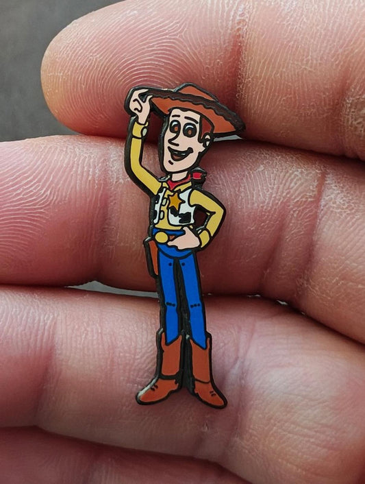 1999 Disney Pixar Toy Story Sheriff Woody Collectible Metal Pin