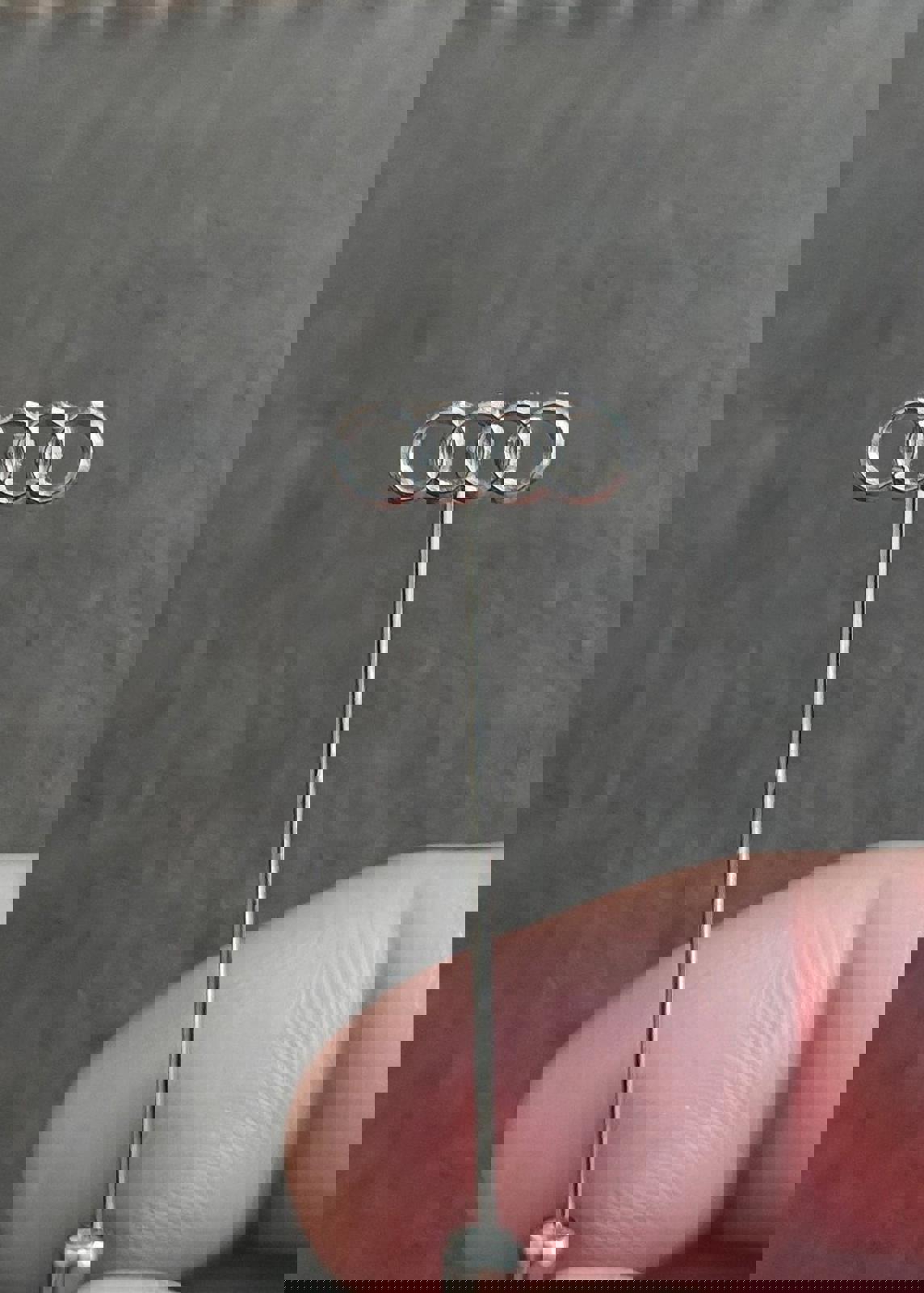 1980's Audi Silver Tone Stick Pin