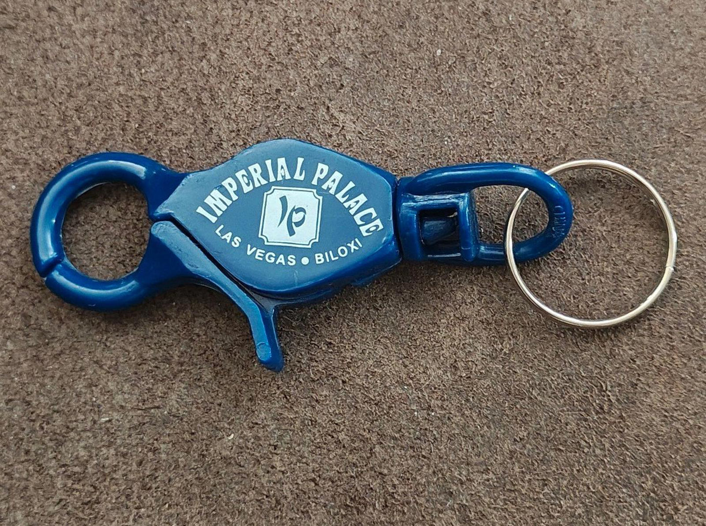 1990s Vintage Imperial Palace Las Vegas Biloxi Casinos Keychain