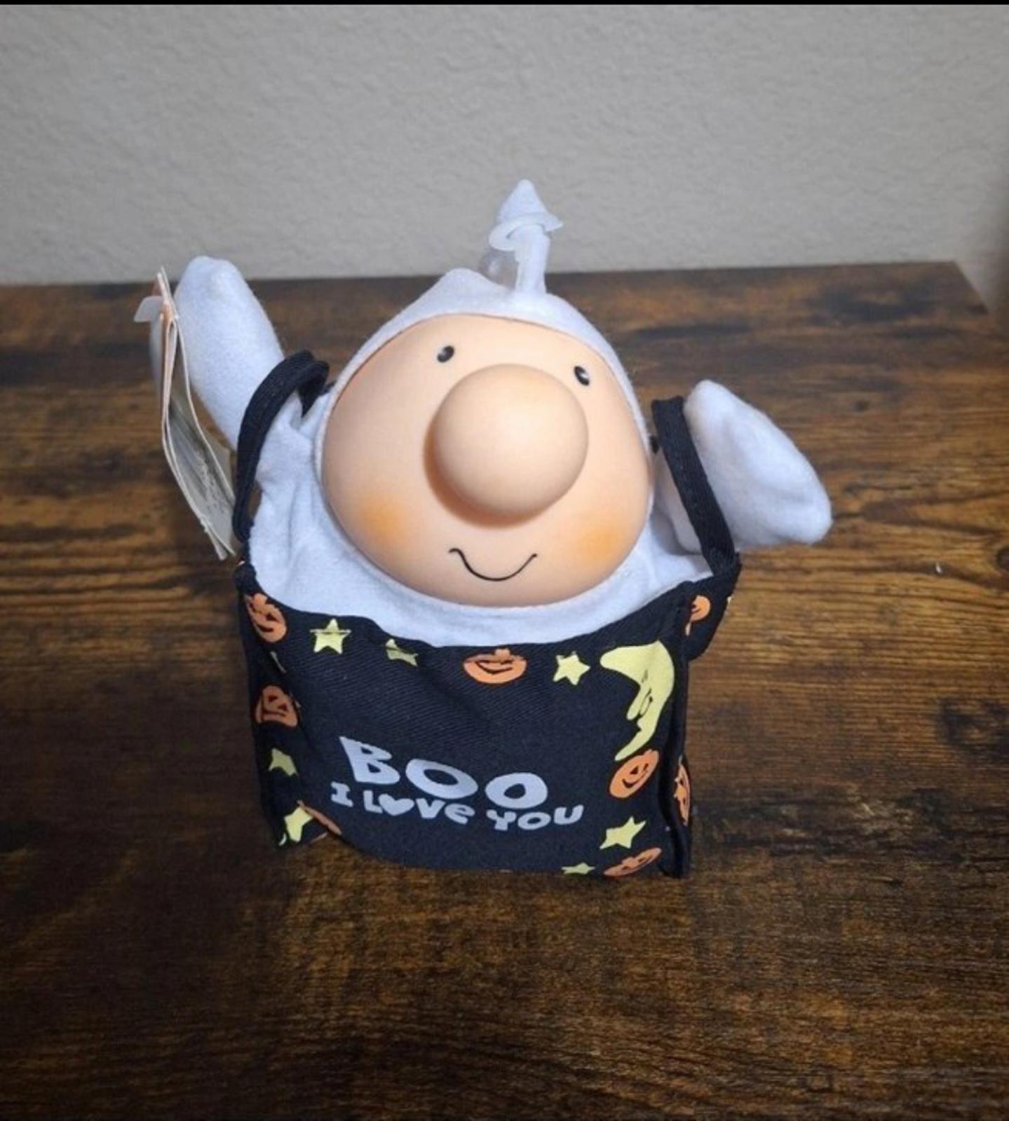 1991 Vintage Halloween " Boo I Love You" 7" Ziggy Plush