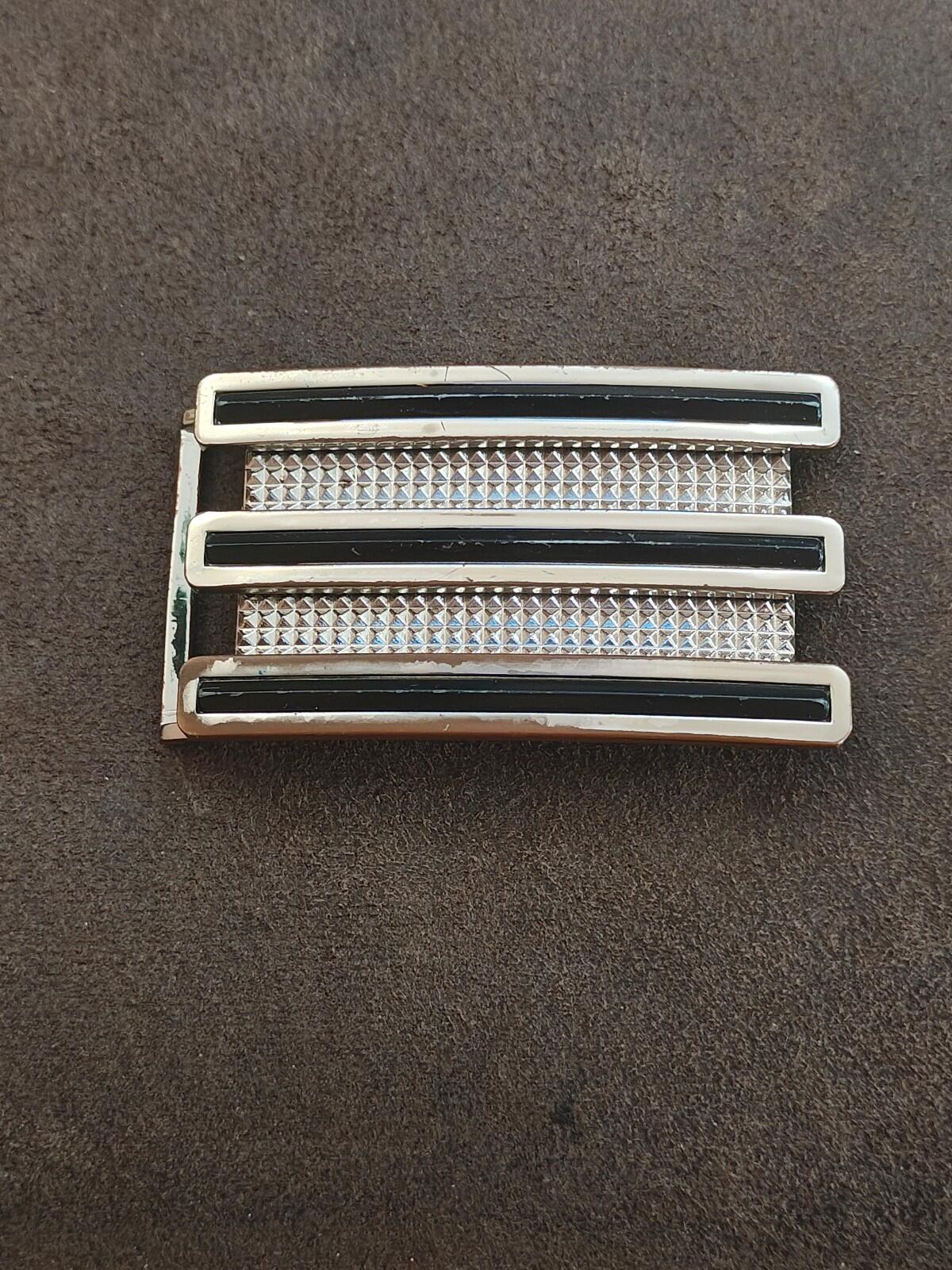 1990s Adidas 3-Stripe "Golf Trophy" Belt  Buckle