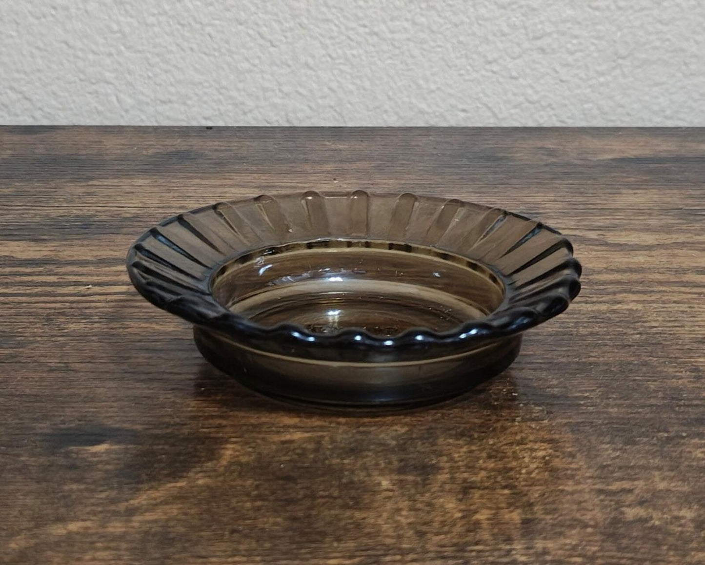 1970s Four Queens Hotel & Casino Las Vegas Glass Ashtray