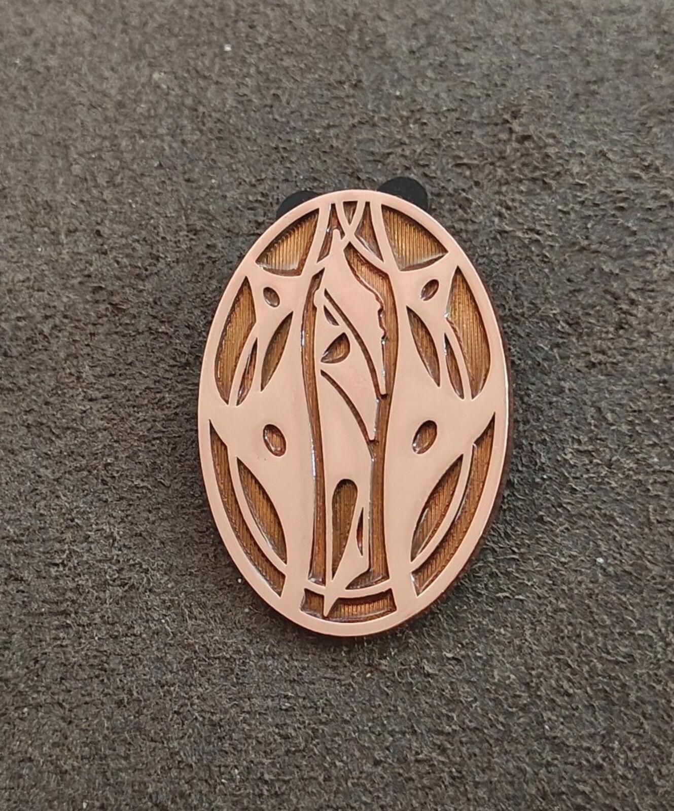 2019 Star Wars Galaxy's Edge Savi's Lightsaber Workshop Elemental Nature Pin