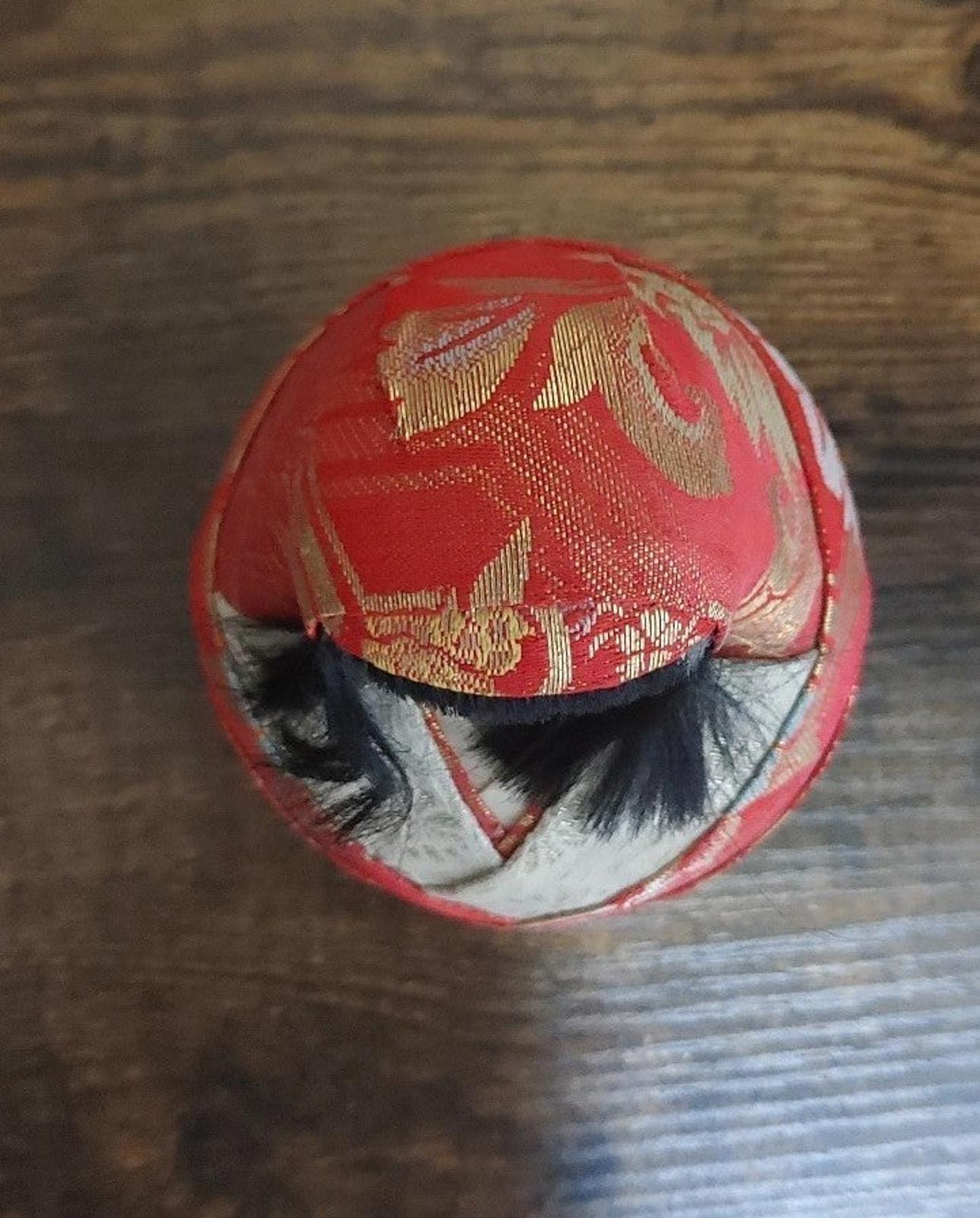 1980's Vintage Japanese Traditional Hime Daruma Doll