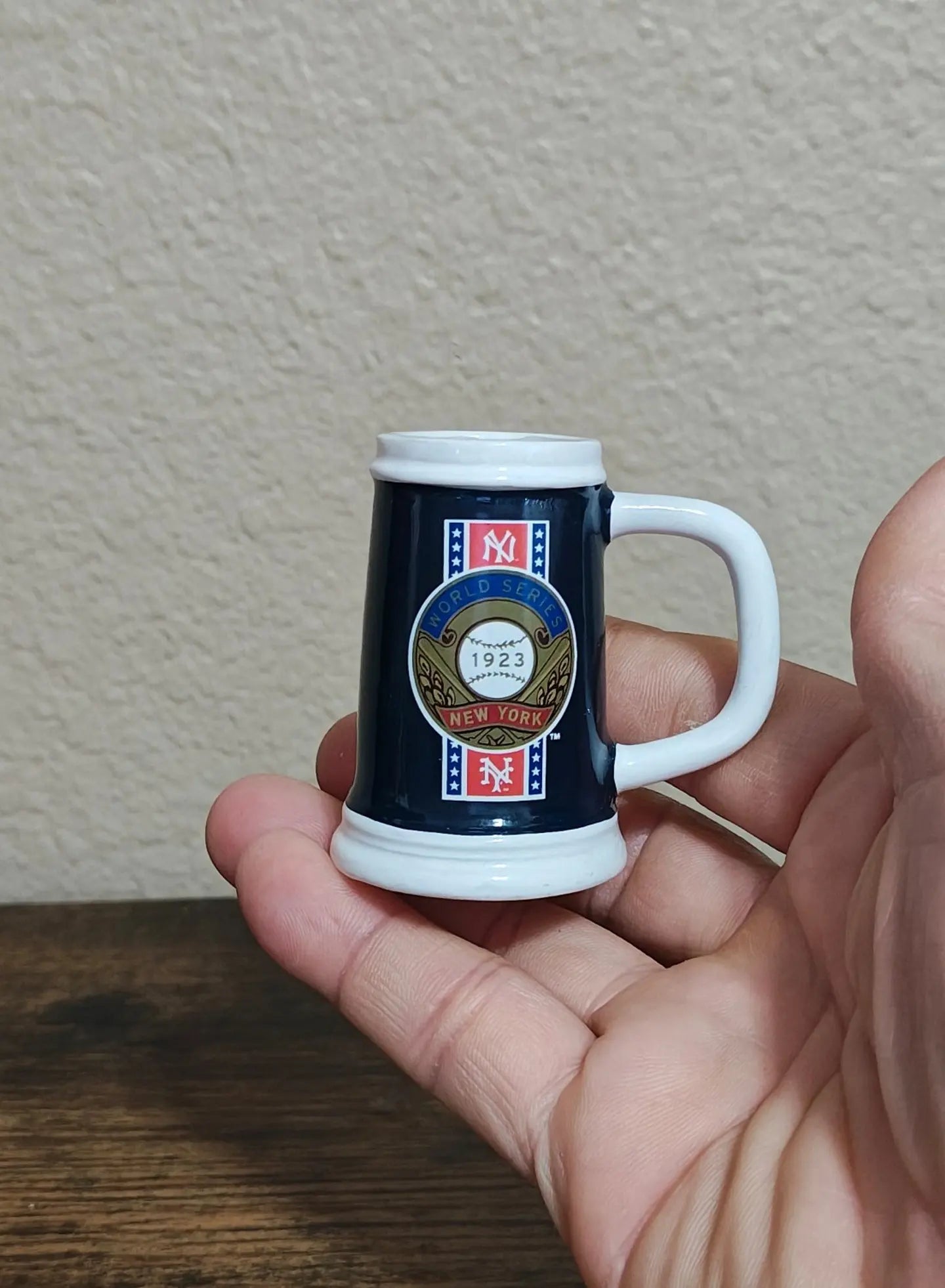 New York Yankees 1923 World Series Champions Decorative Miniature Mug