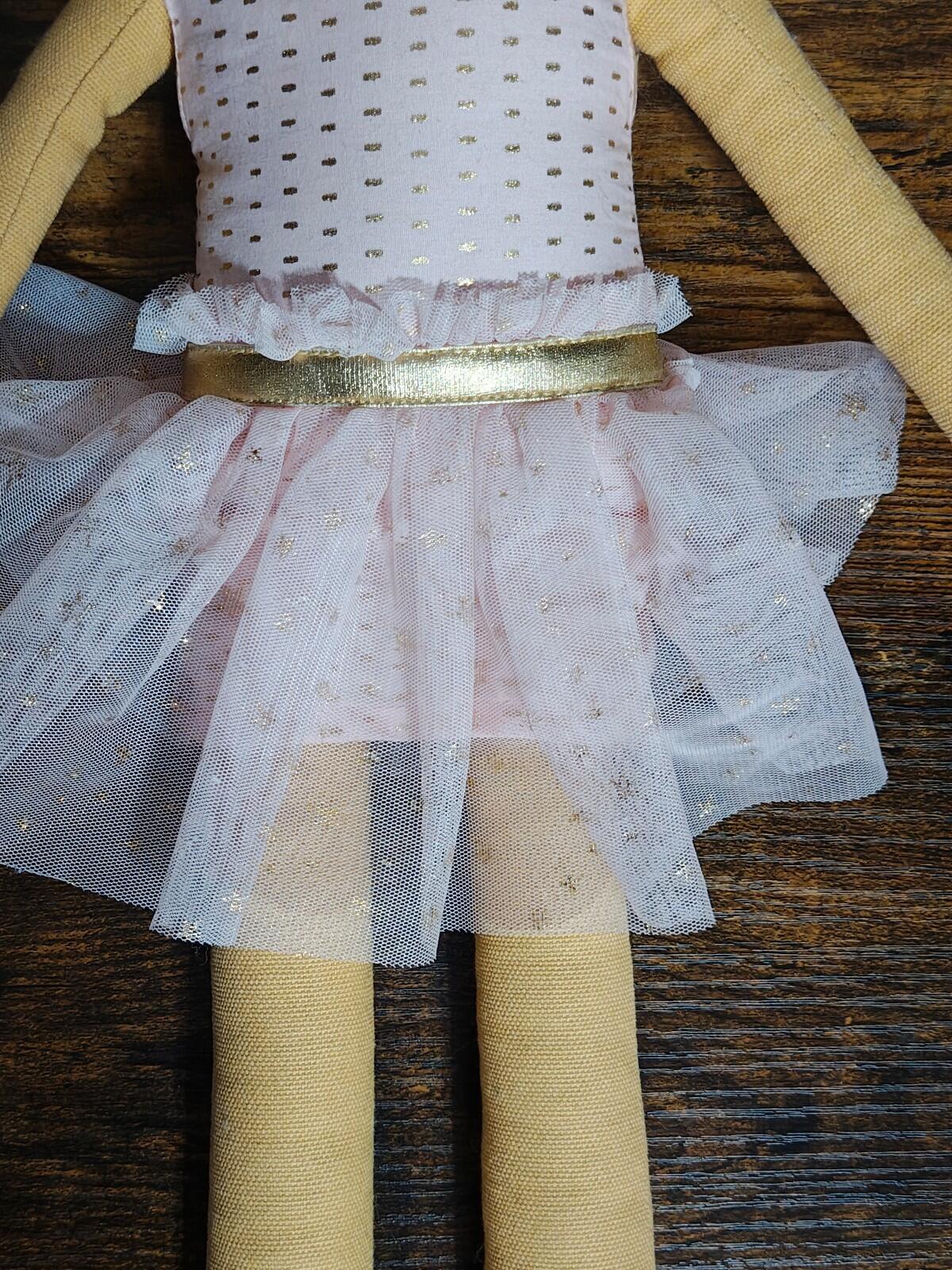 2017 Target Pillowfort Ballerina Plush Doll Pillow
