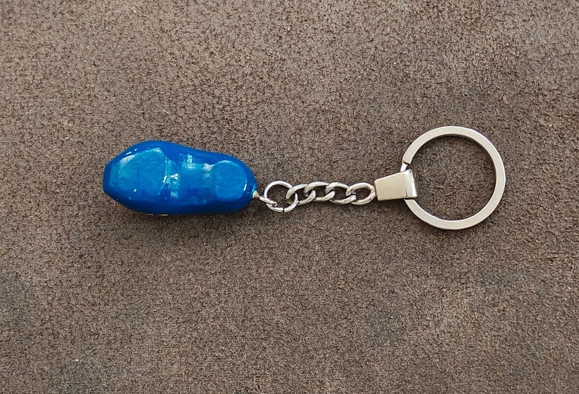 Traditional Hand painted Dutch Miniature Wooden Shoe (clog) Keychain