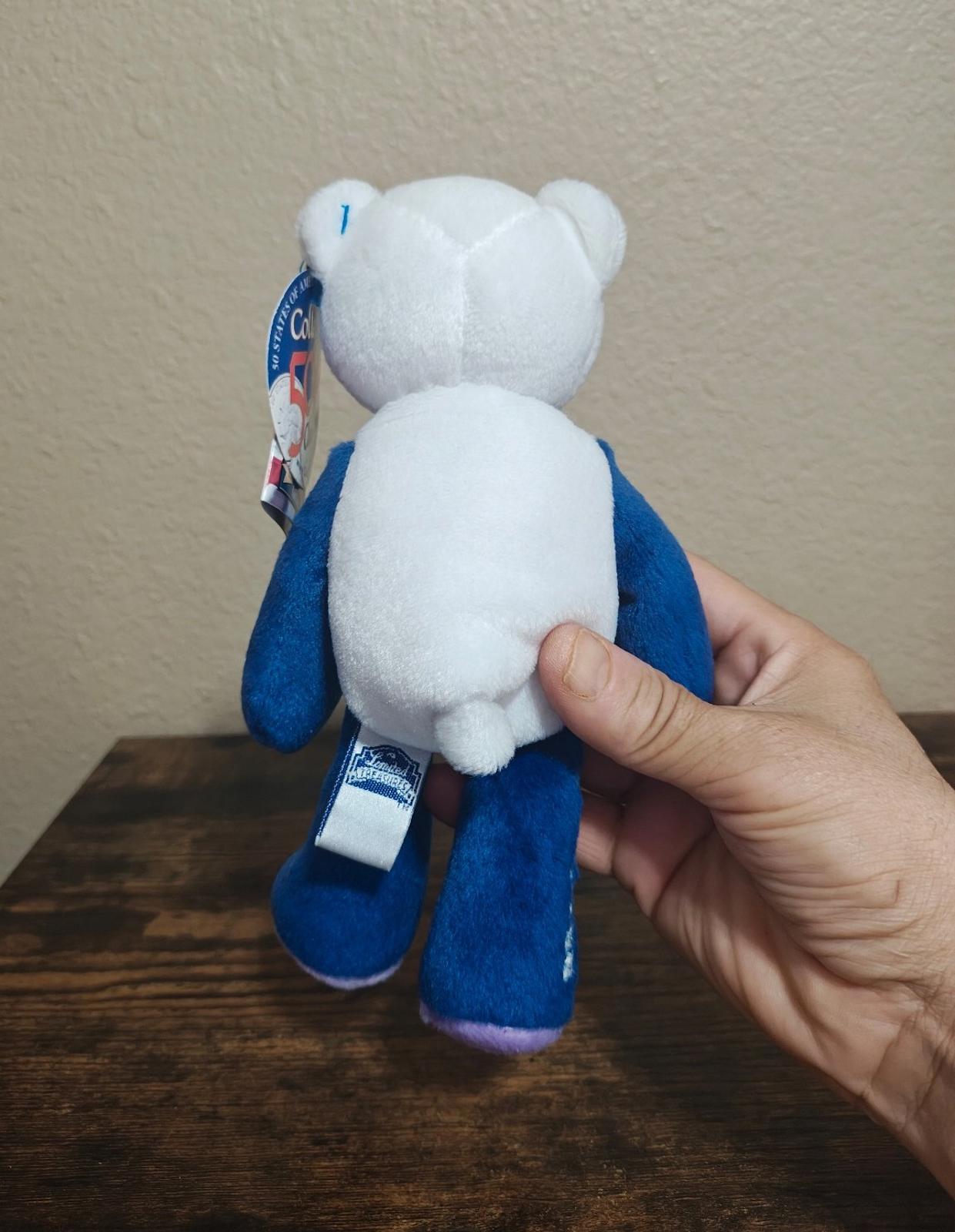 2001 Limited Treasures South Carolina State Quarter Bear Collectible Plush