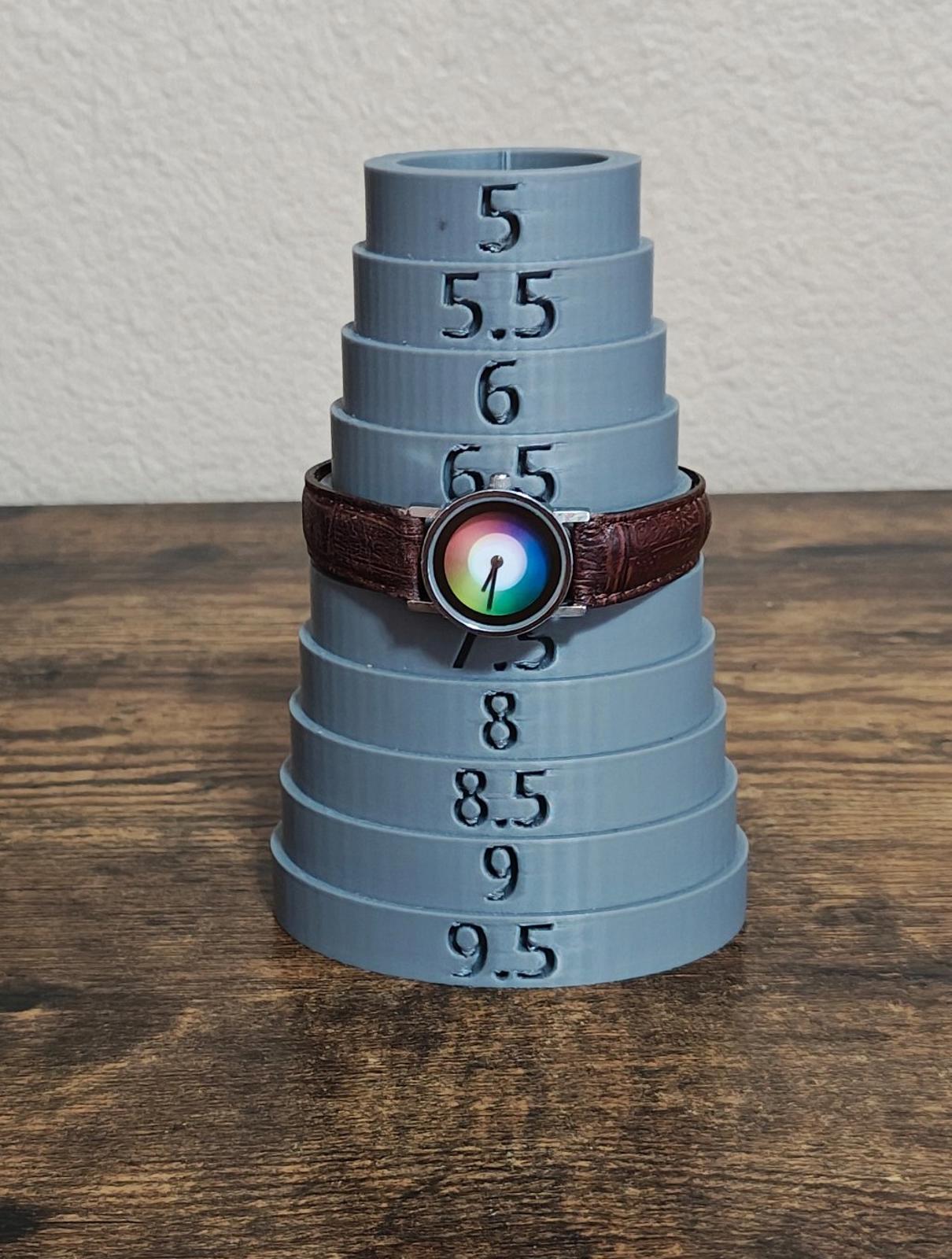 1990's Metropolitan Museum of Art Rainbow Color Wheel Watch