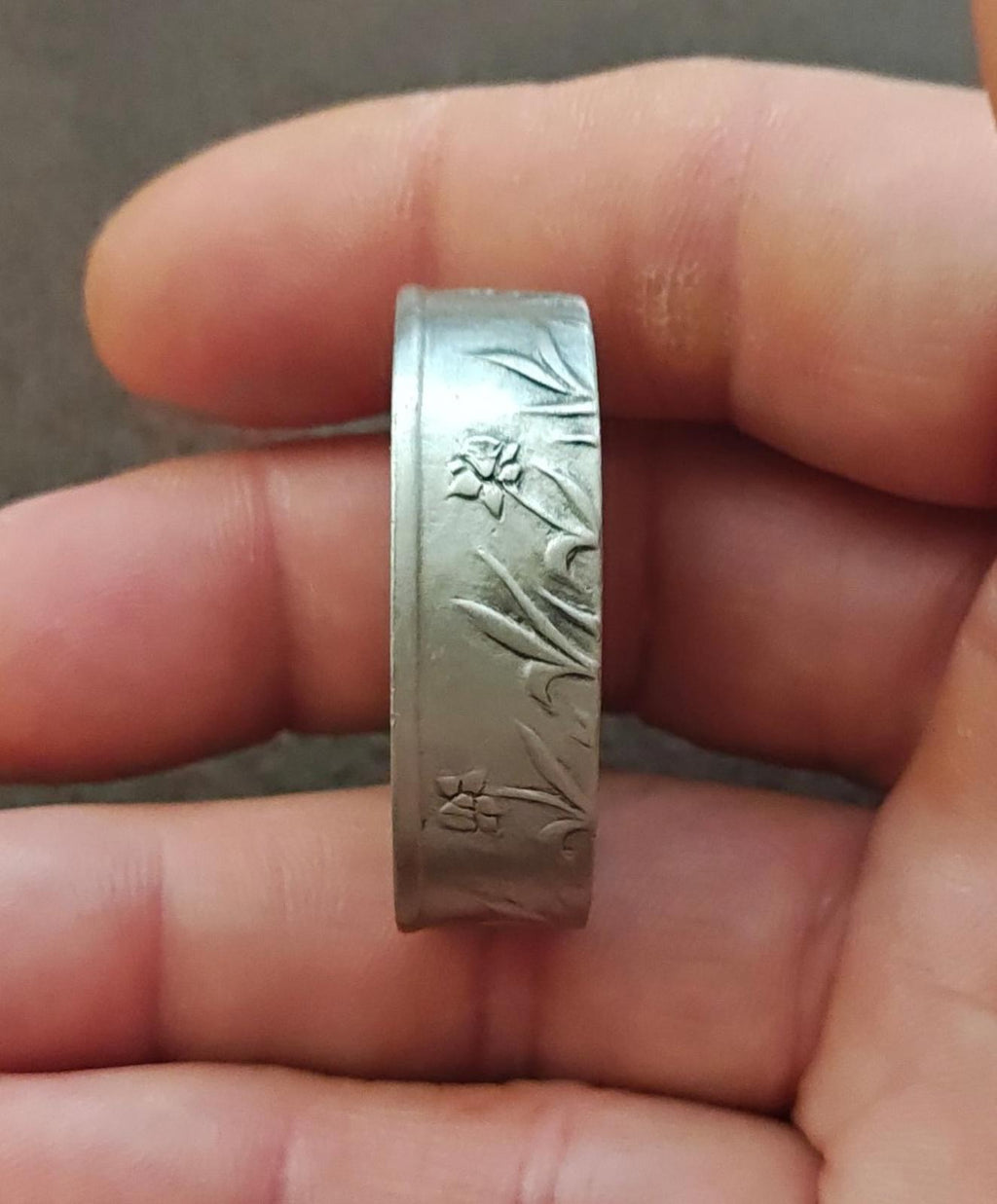 Inspirational Handcrafted Pewter Pocket Token From Basic Spirit