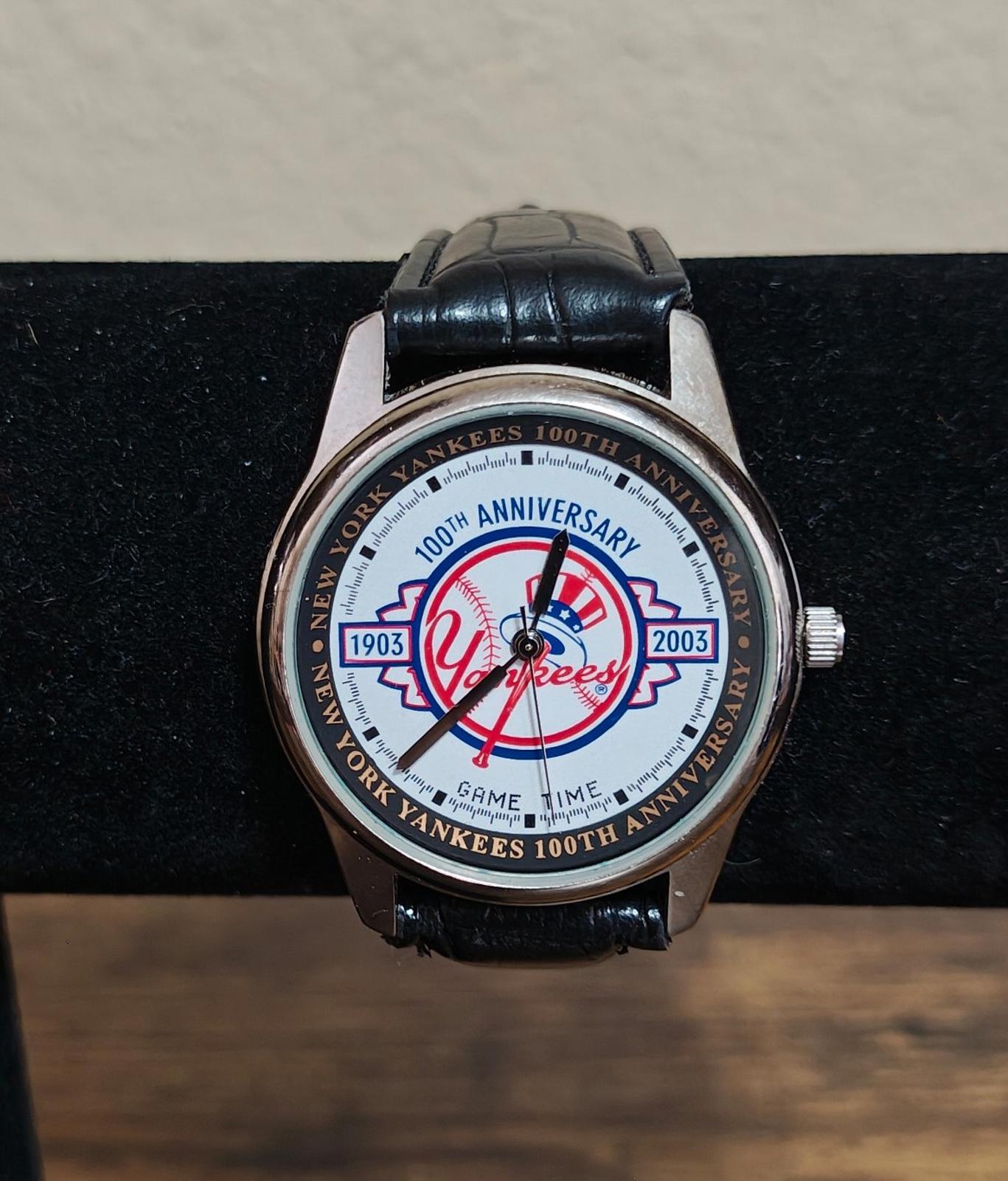 2003 New York Yankees 100th Anniversary Commemorative Men's Watch