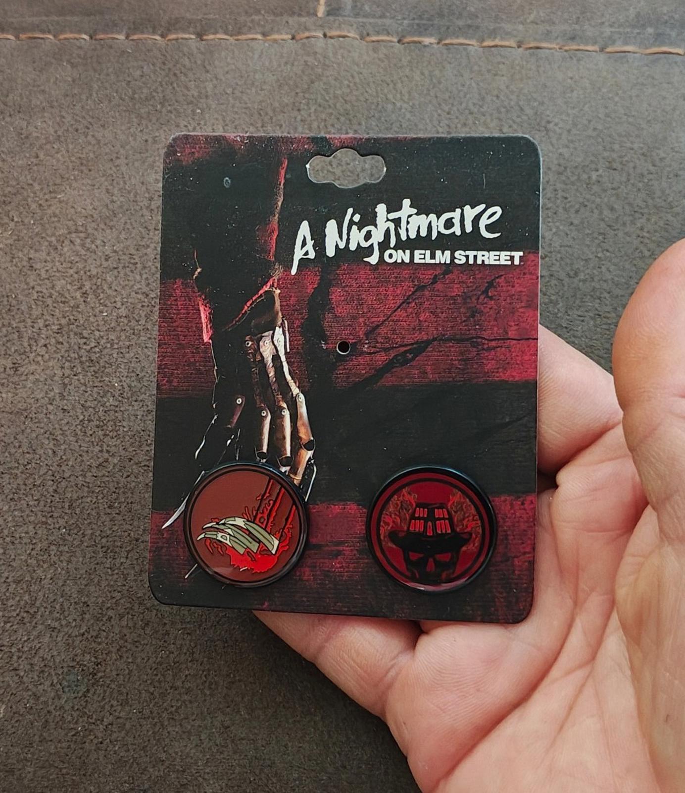 A Nightmare on Elm Street" Enamel Pin Set