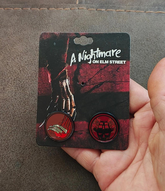 A Nightmare on Elm Street" Enamel Pin Set
